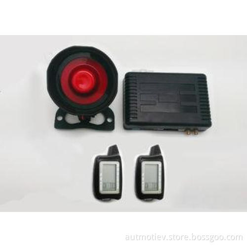 Carvoxx 2 Way Keyless Entry Auto Alarm System with Remote E